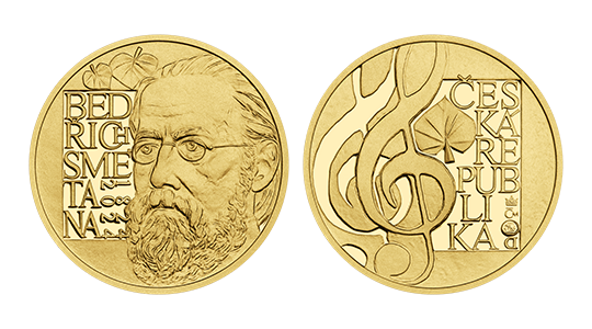 Proč bychom se nepotěšili… Bedřich Smetana – pamětní dukát k 200. výročí narození