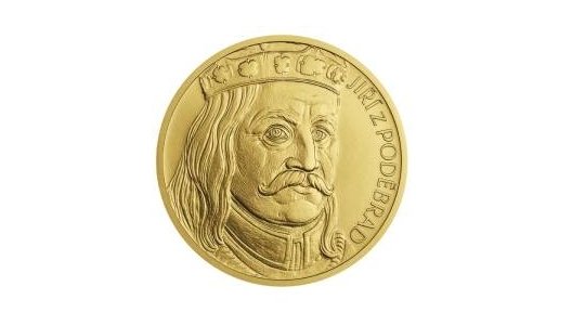 Nové zlaté a stříbrné medaile na počest Jiřího z Poděbrad