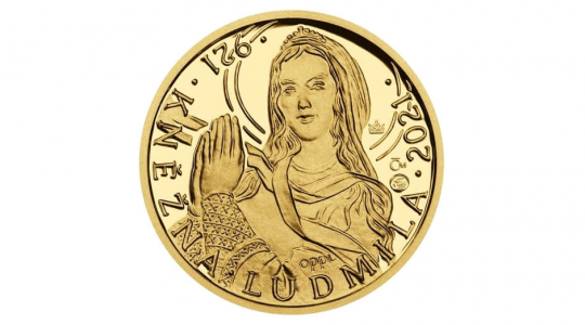 Zlatý dukát věnovaný sv. Ludmile je vyprodán
