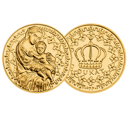 Ave Maria, pros za nás, ochraň nás… Madona s Ježíškem – zlatý dukát
